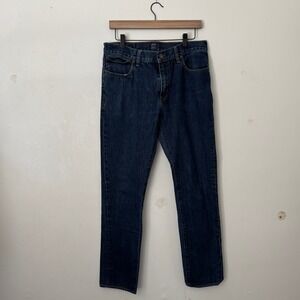 J.Crew The Driggs‎ 100% Cotton Slim Fit Blue Jeans Mens Sz 32x32, Denim Cowboy